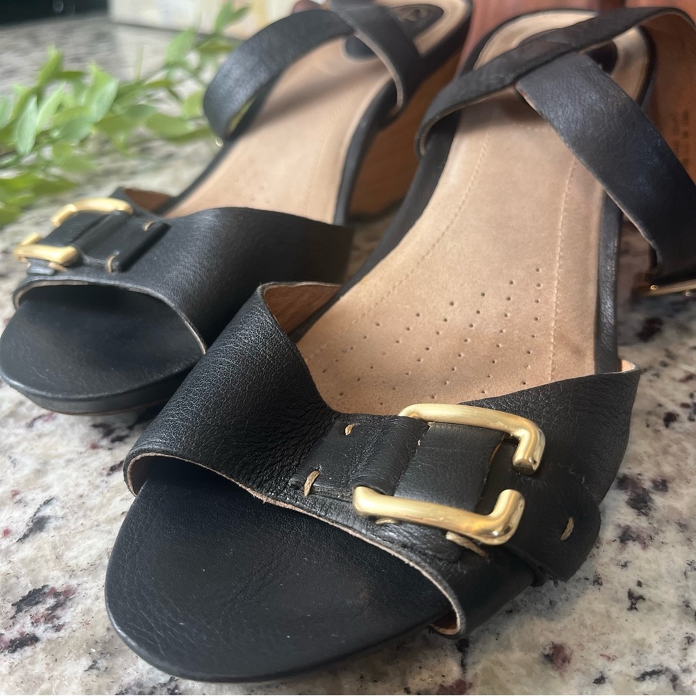 Clark’s Artisan Wedge Sandals - Picture 2 of 10